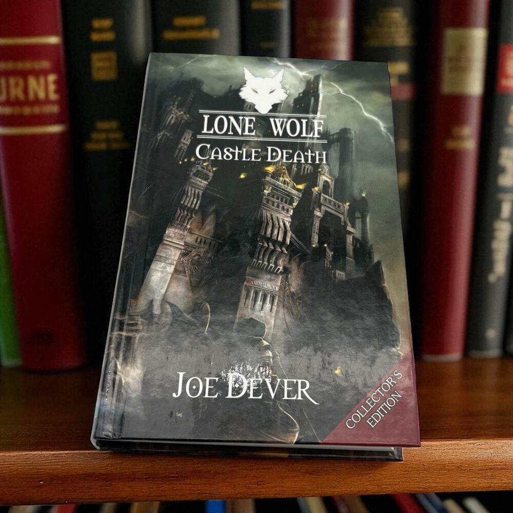 Lone Wolf # 7 - CASTLE DEATH - Joe Dever Hardcover Collectors Edition‎ RPG NEW